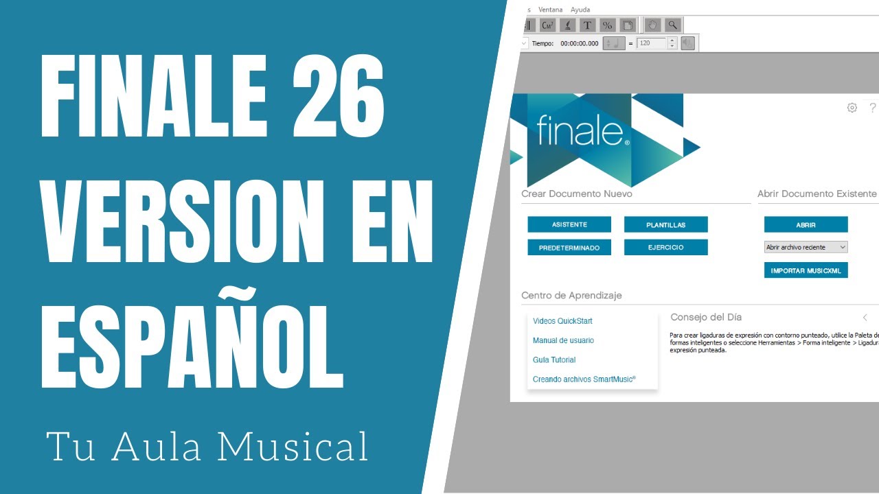 Cómo conseguir Finale en Español | Finale 26