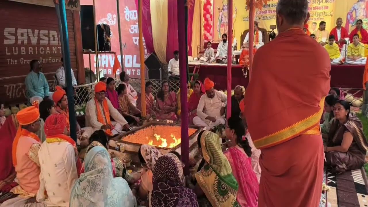 Sanatan jagarana rashtra Kalyana yajya yatra at chicholi (Madhya Pradesh)