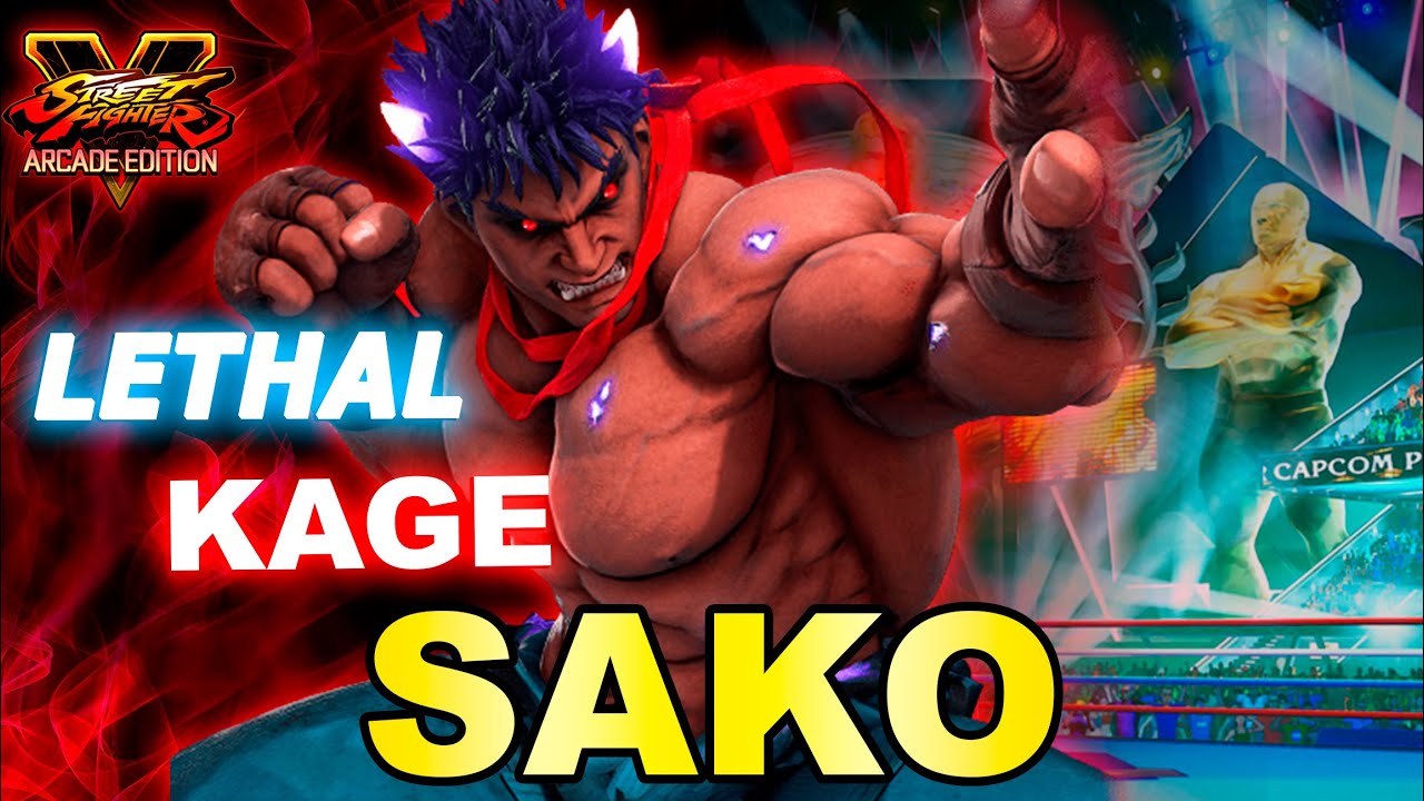 Sako (Kage) lethal ➤ *Street Fighter V Champion Edition*   SFV CE