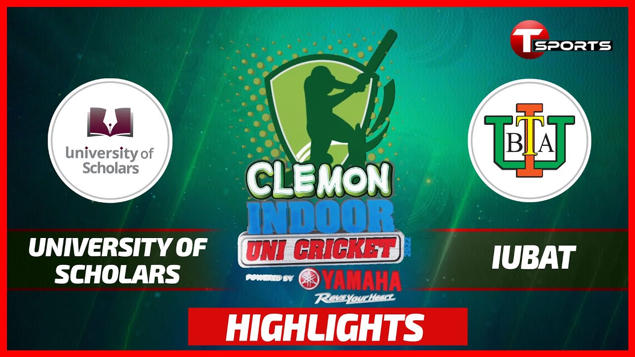 Extended Highlights | University of Scholars vs IUBAT | Clemon Indoor Uni Cricket