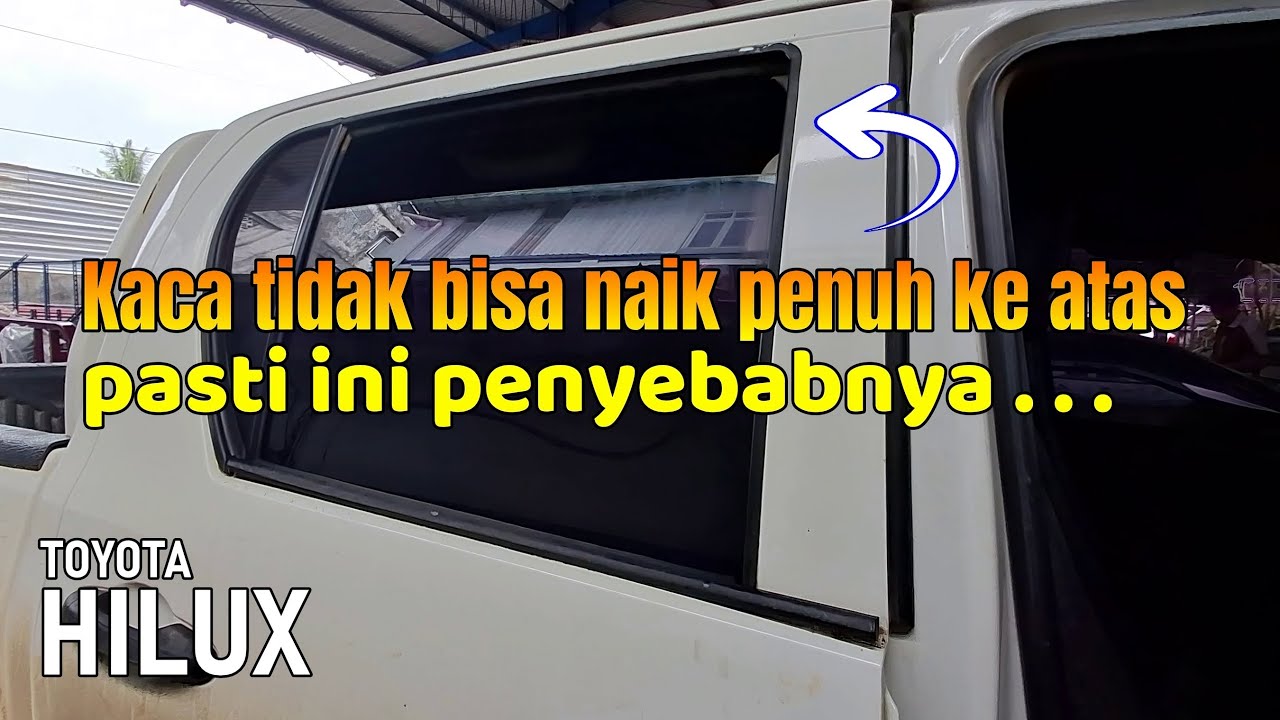 Kaca pintu bergetar saat dinaikkan, ini penyebabnya...