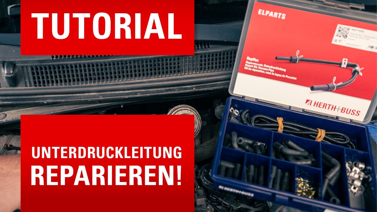 Poröse Unterdruckleitung? So repariert ihr sie schnell & unkompliziert mit RepVac!