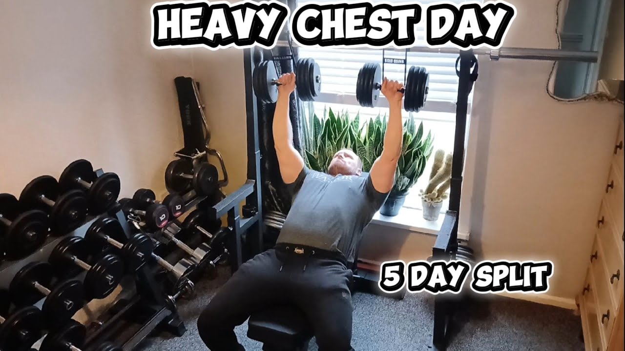 Chest Day 5 Day Split 💪 NATURAL BODYBUILDING 