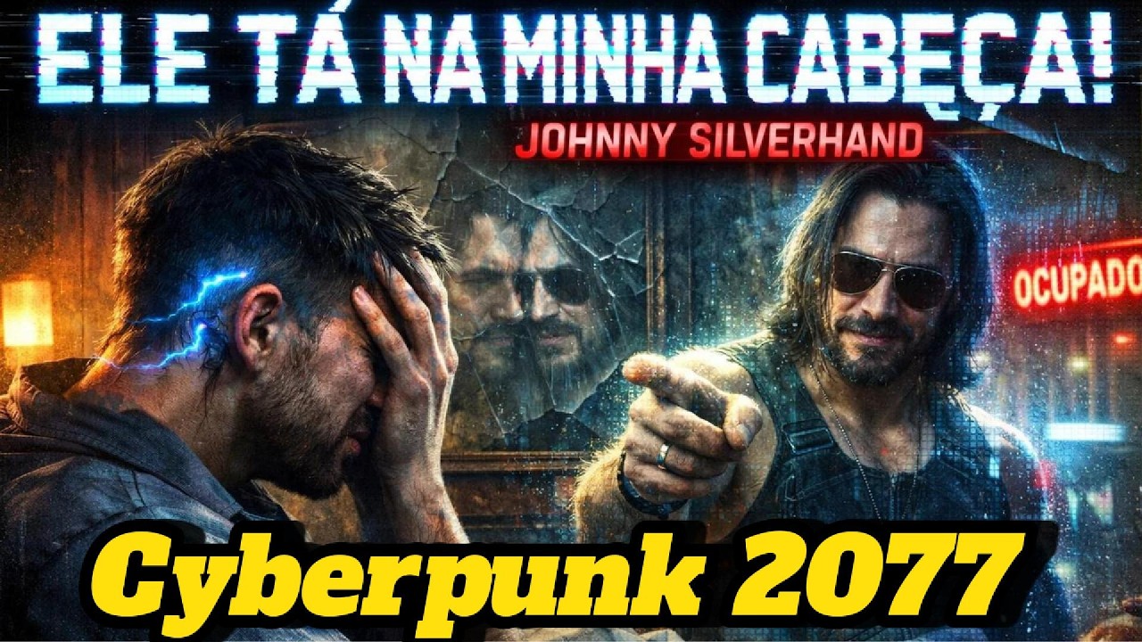 Cyberpunk 2077 #05 - Ele Tá na Minha Cabeça: O Fantasma de Johnny Silverhand