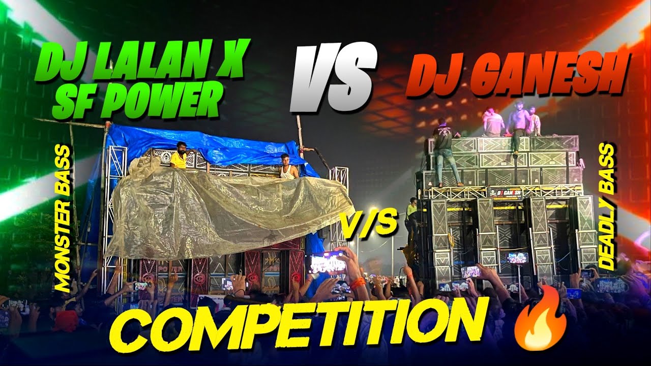 Finally Dj Competition 😱 Start हो गया Telmacho Bridge में Dj Ganesh Cky Vs Dj Lalan x Sf Power 🔥🔥