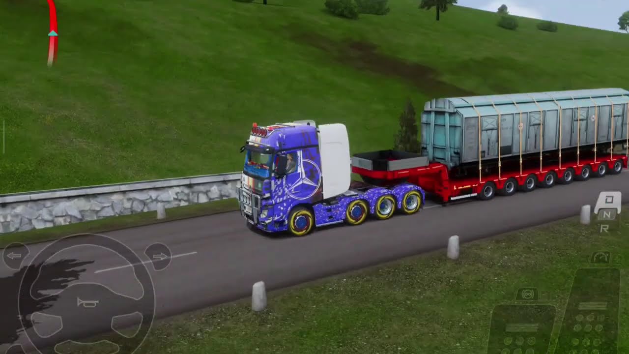 इतनी भारी Turbine?! 😱 72 TON Delivery in Trucker of Europe 3 | Extreme Hauling Gameplay