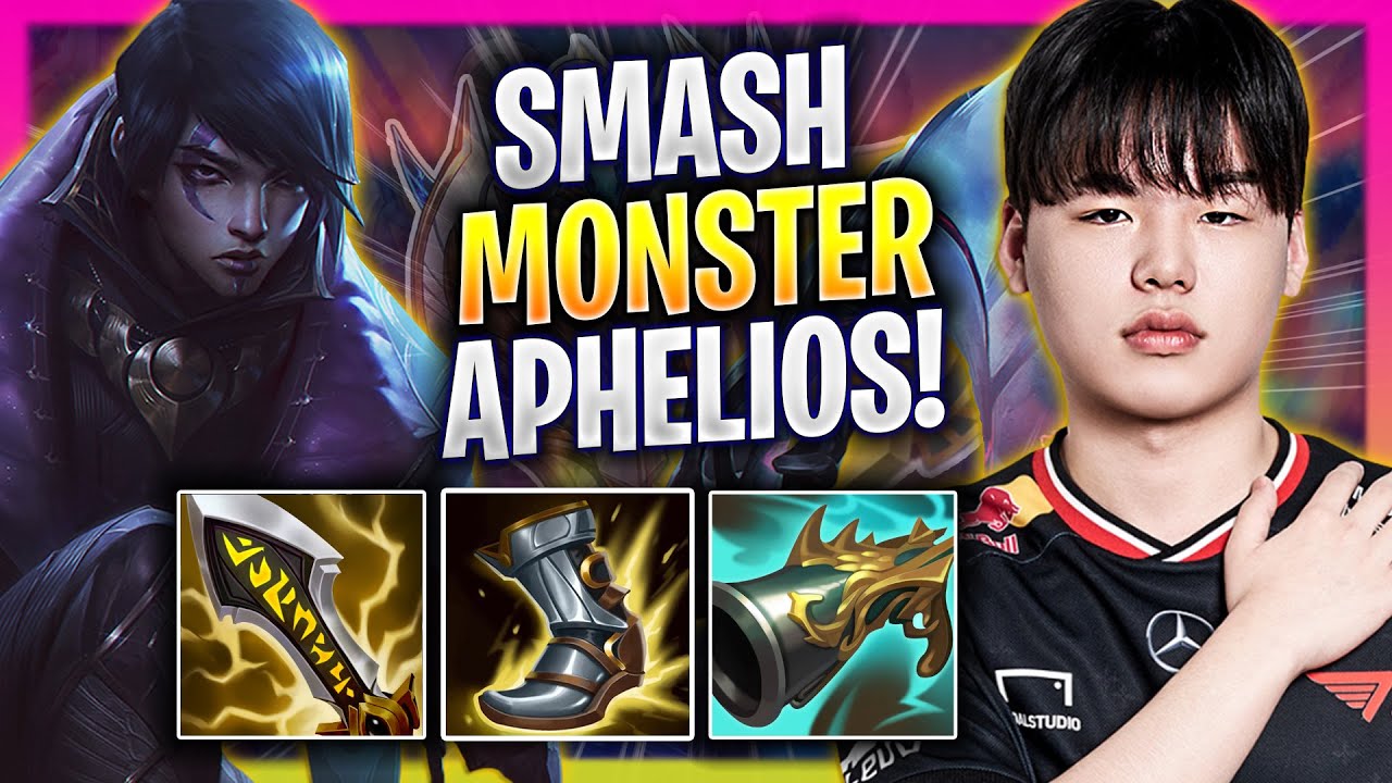SMASH IS A MONSTER WITH APHELIOS IN THE NEW PATCH! - T1 Smash Plays Aphelios ADC vs Jhin!