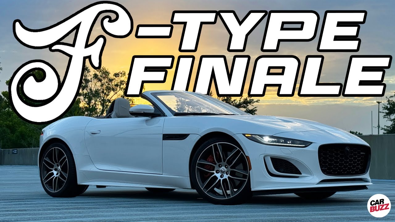 The 2024 Jaguar F-Type Convertible Is The END Of The V8 British Roadster