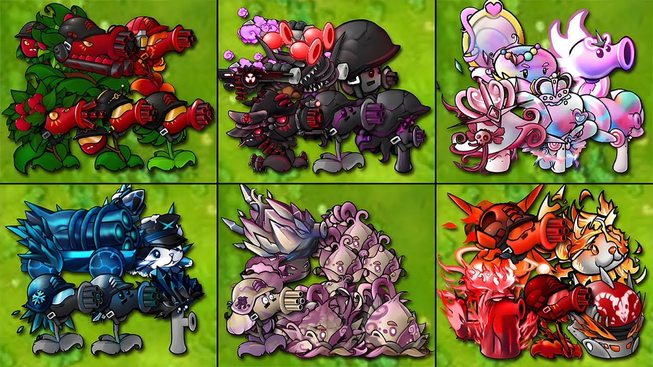 PVZ Fusion 3.3 - All Team Family Plants Fusion vs Obsidian Gargantuar | Team Battlez!