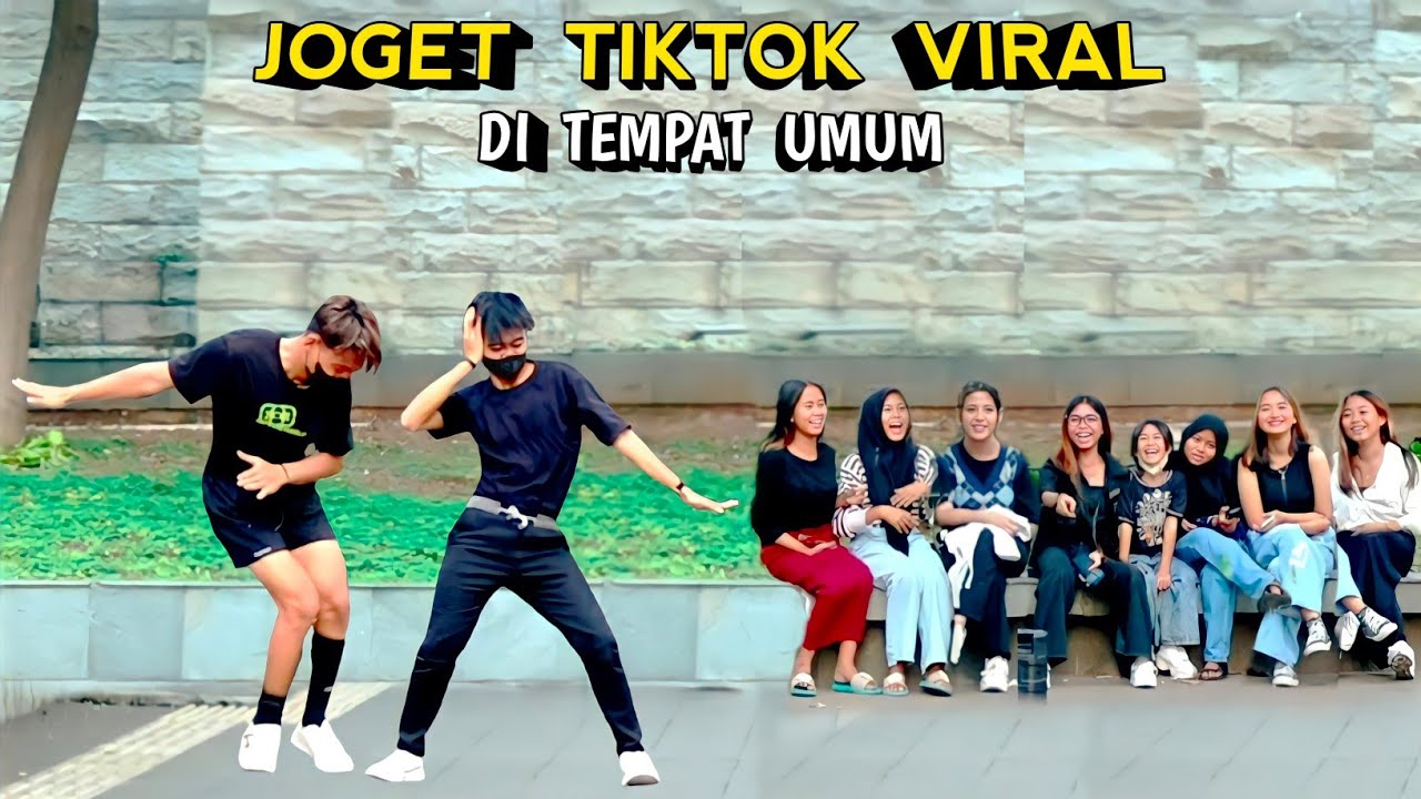 JOGET TIKTOK VIRAL DI TEMPAT UMUM..