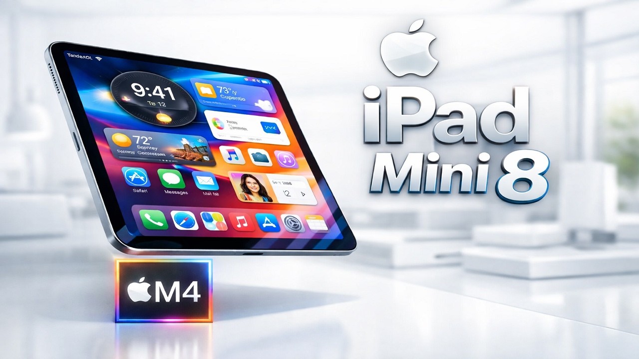 Утечки информации об Apple iPad Mini 8, официальный запуск и цена: новый дизайн, OLED-экран и вод...