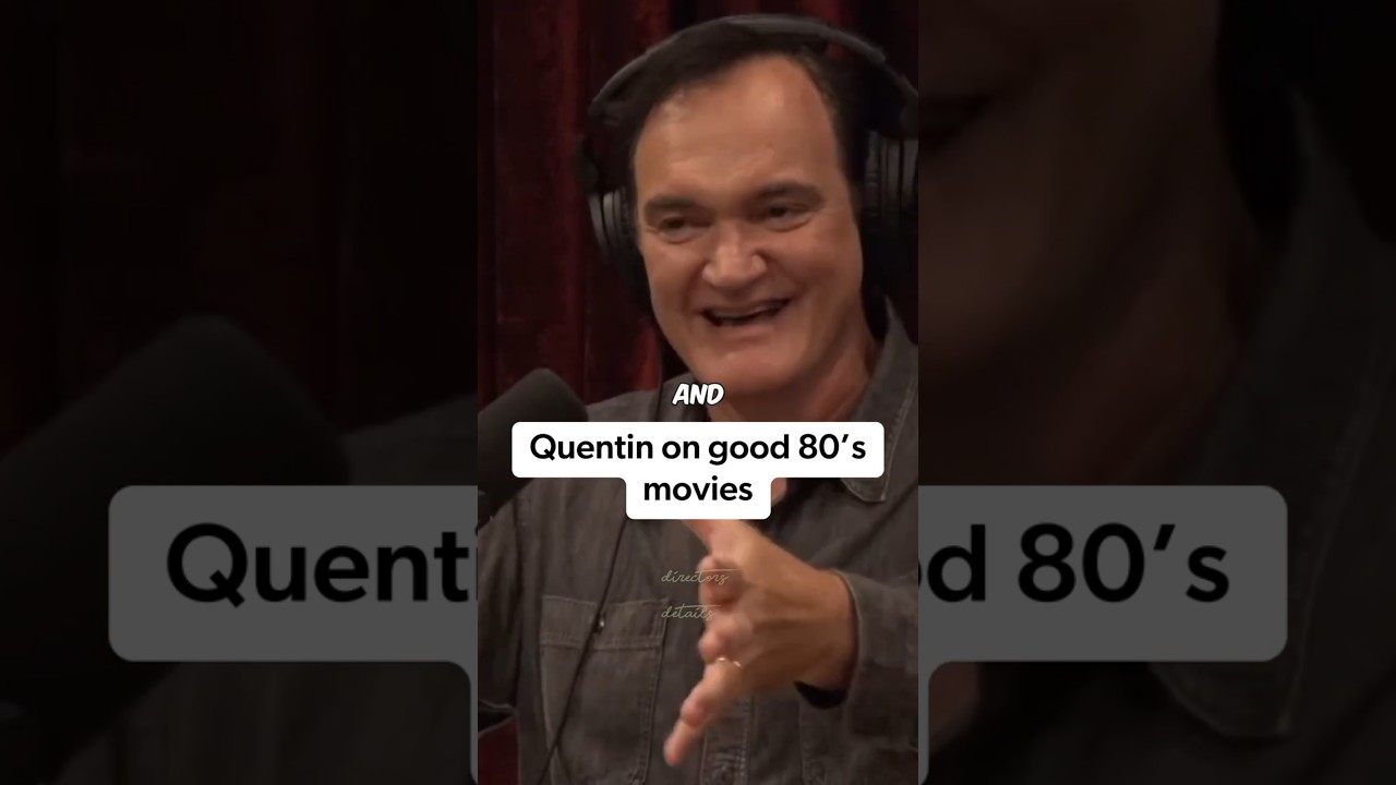 Tarantino Talks Good 80's Movies
