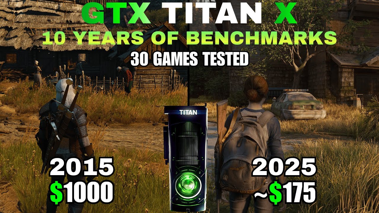 GTX Titan X in 2025 | 10 Years of Benchmarks | Worth Its Price?