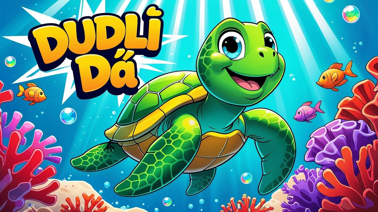 Mořsk&aacute; želva 🐢🌊 | Dětsk&aacute; p&iacute;snička o moři a zv&iacute;ř&aacute;tk&aacute;ch