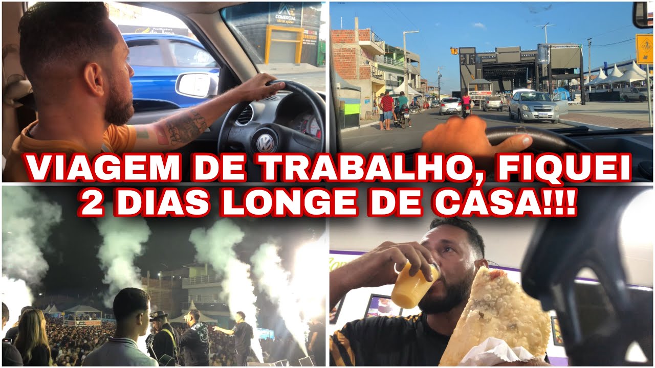 2 DIAS VIAJANDO COMIGO | 2 SHOWS EM 2 CIDADES DIFERENTES!!! 