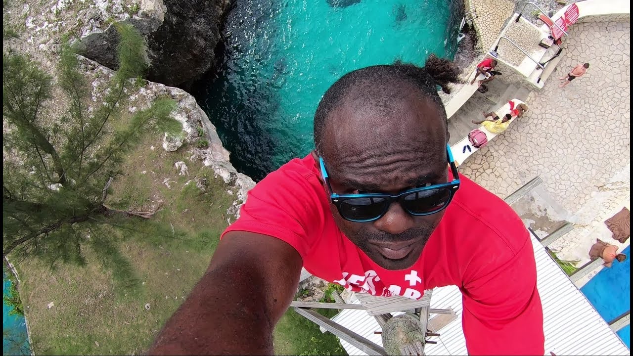 BirdMan - Cliff Diving at Rick's Cafe, Negril, Jamaica