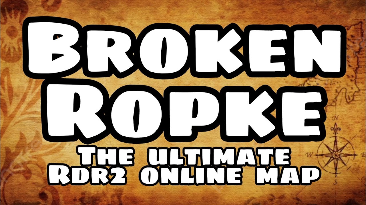 BROKEN ROPKE - THE BEST RDR2 ONLINE MAP - UNLIMITED XP AND $ - 30+ FULL COLLECTIBLE SETS DAILY