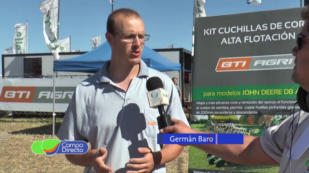 Pisa-Rastrojos y presentación de soluciones tecnologicas - BTI Agri en Expoagro2018