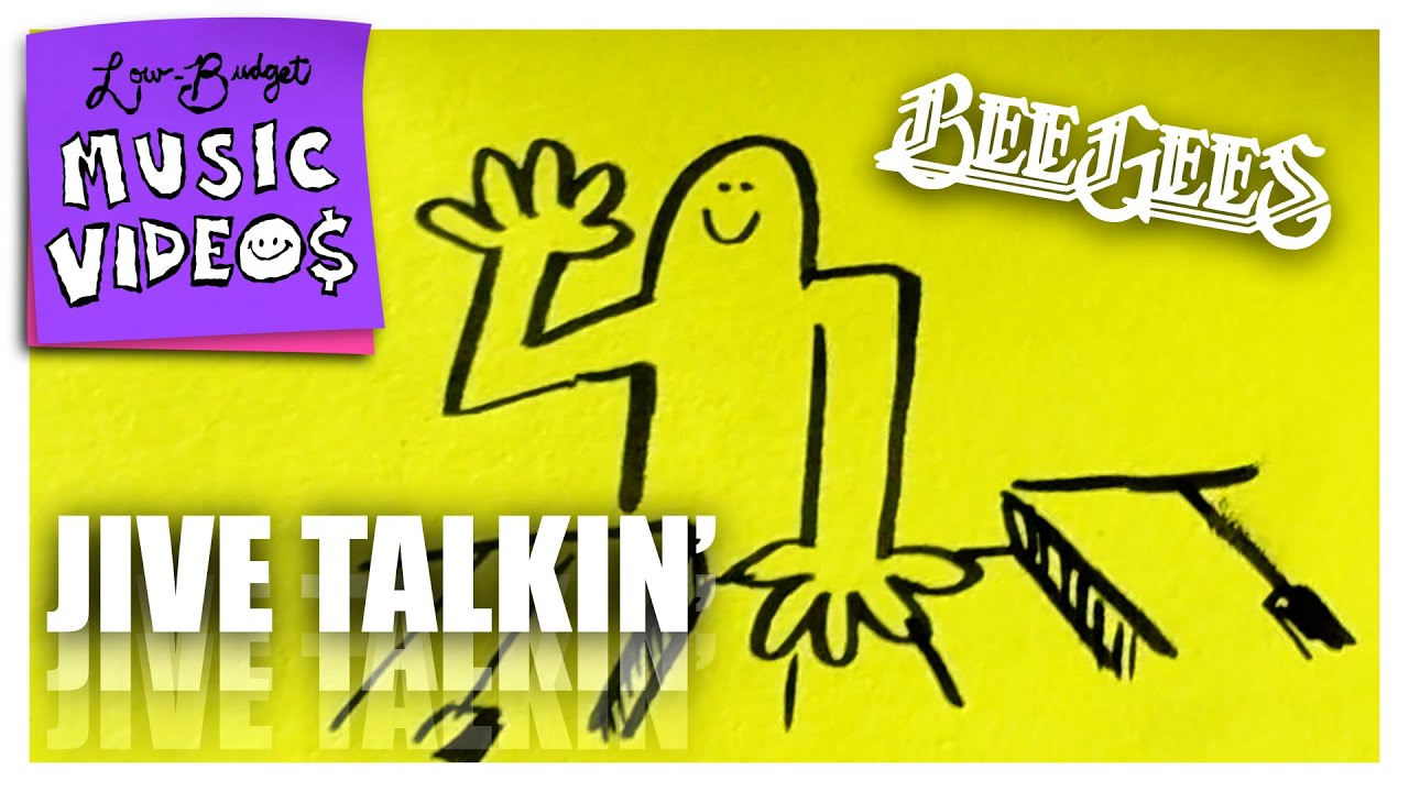 Bee Gees - Jive Talkin' "Low Budget Music Videos" (Remastered)