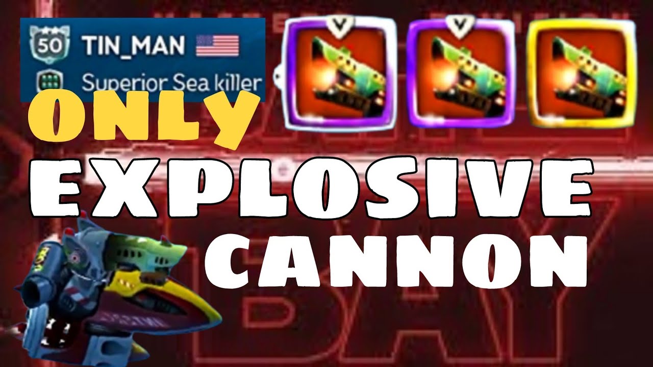 Only explosive cannon? Interceptor TIN_MAN. BATTLE BAY