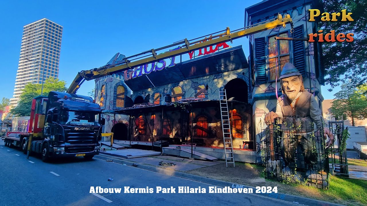 Park Hilaria - Afbouw Kermis Eindhoven 2024 Deel 2