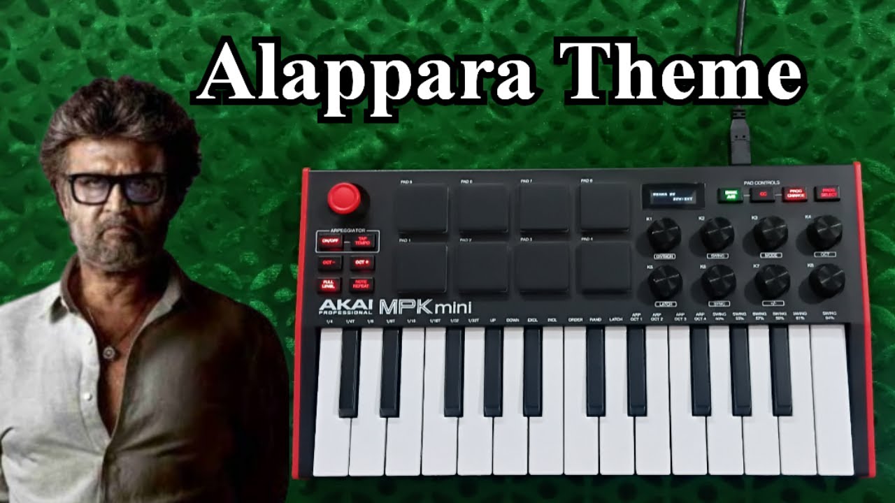 Jailer - Alappara Theme // Akai MPK Mini Covers