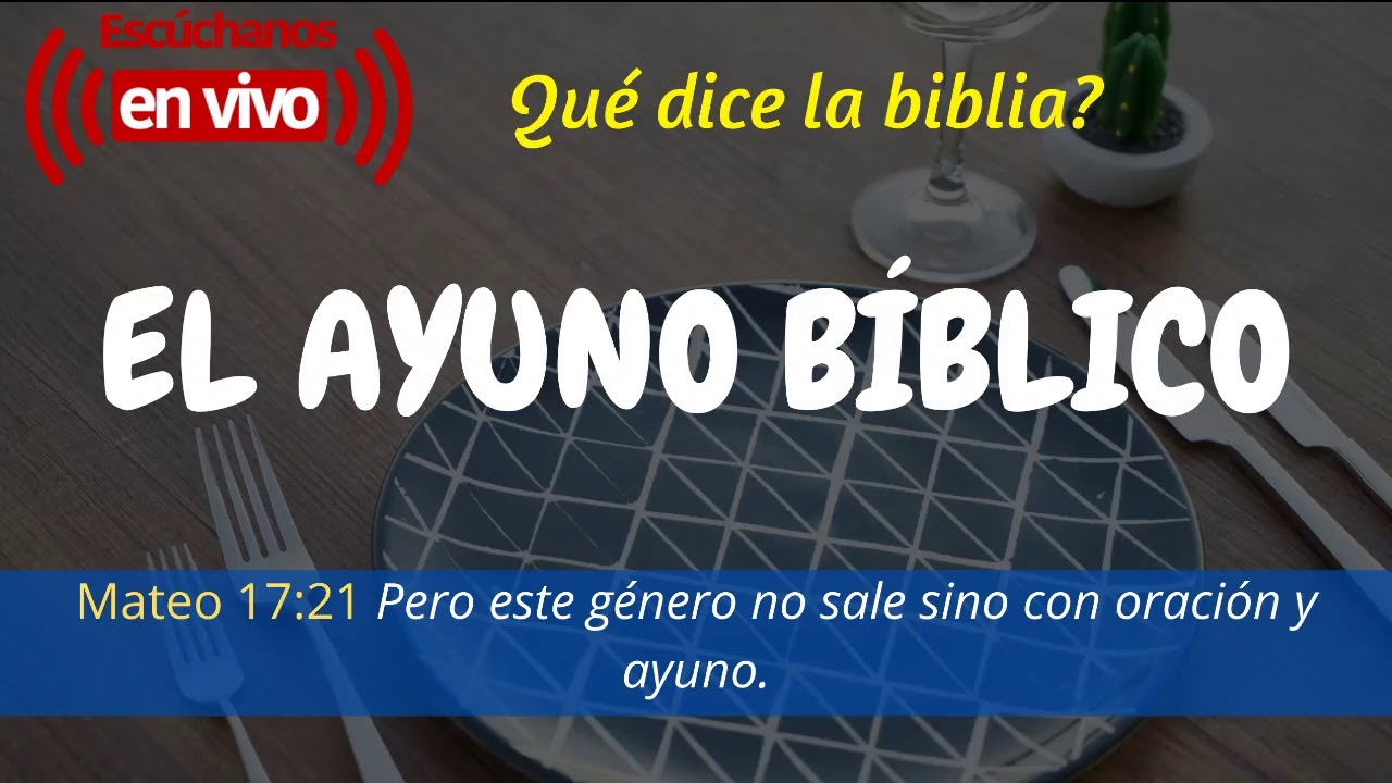 C&Oacute;MO ES EL VERDADERO AYUNO?