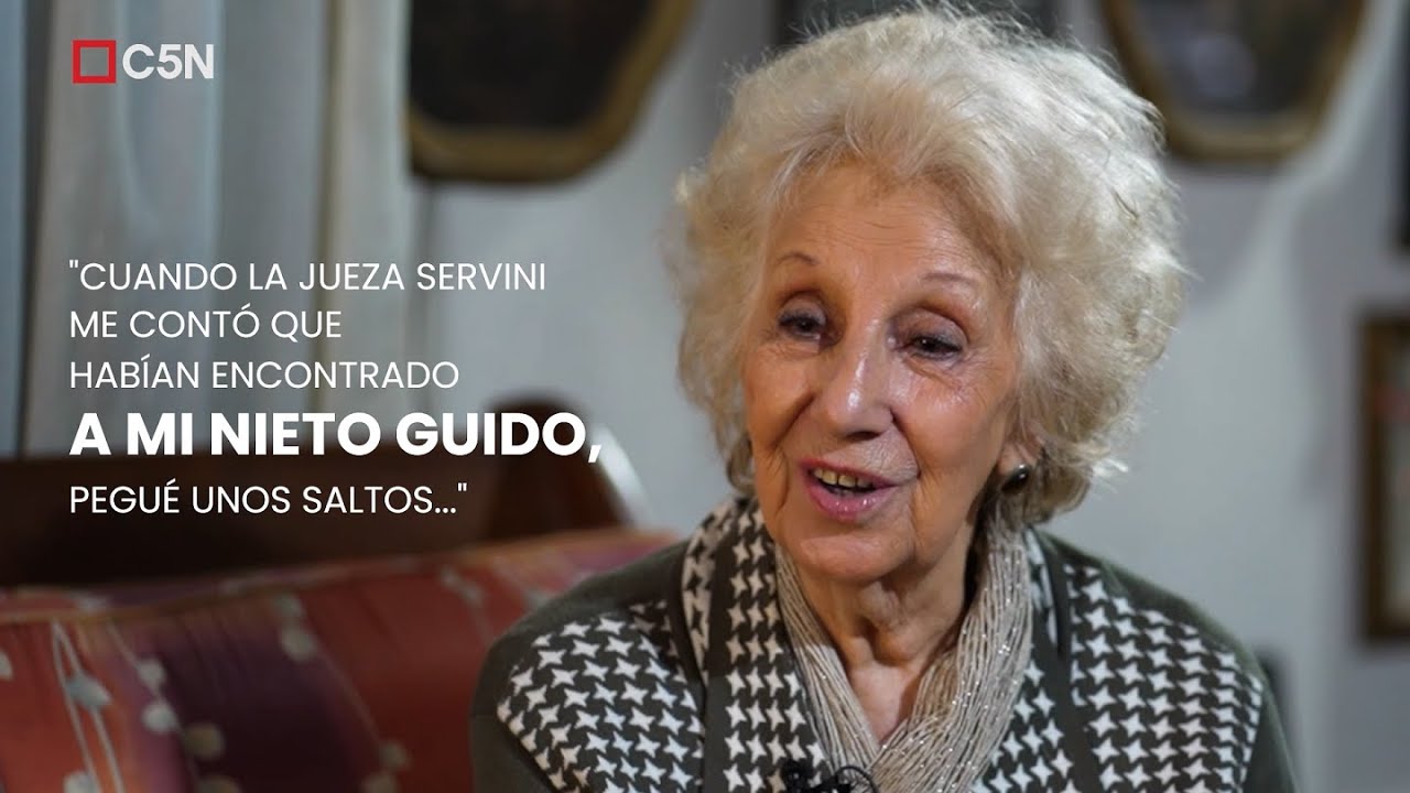 ENTREVISTA EXCLUSIVA | Se cumplen 7 AÑOS desde que ESTELA DE CARLOTTO conoció a su NIETO