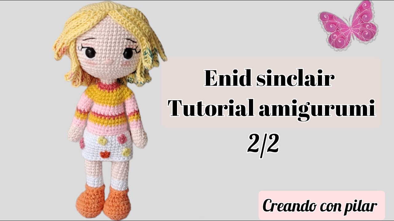Enid sinclair amigurumi - tutorial parte 2