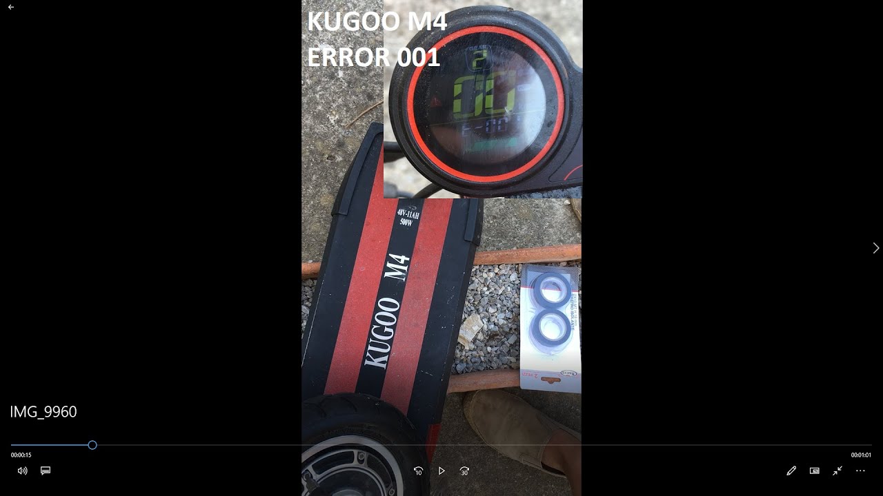 Kugoo M4 errore 001. Fili rotti motore #kugoo 