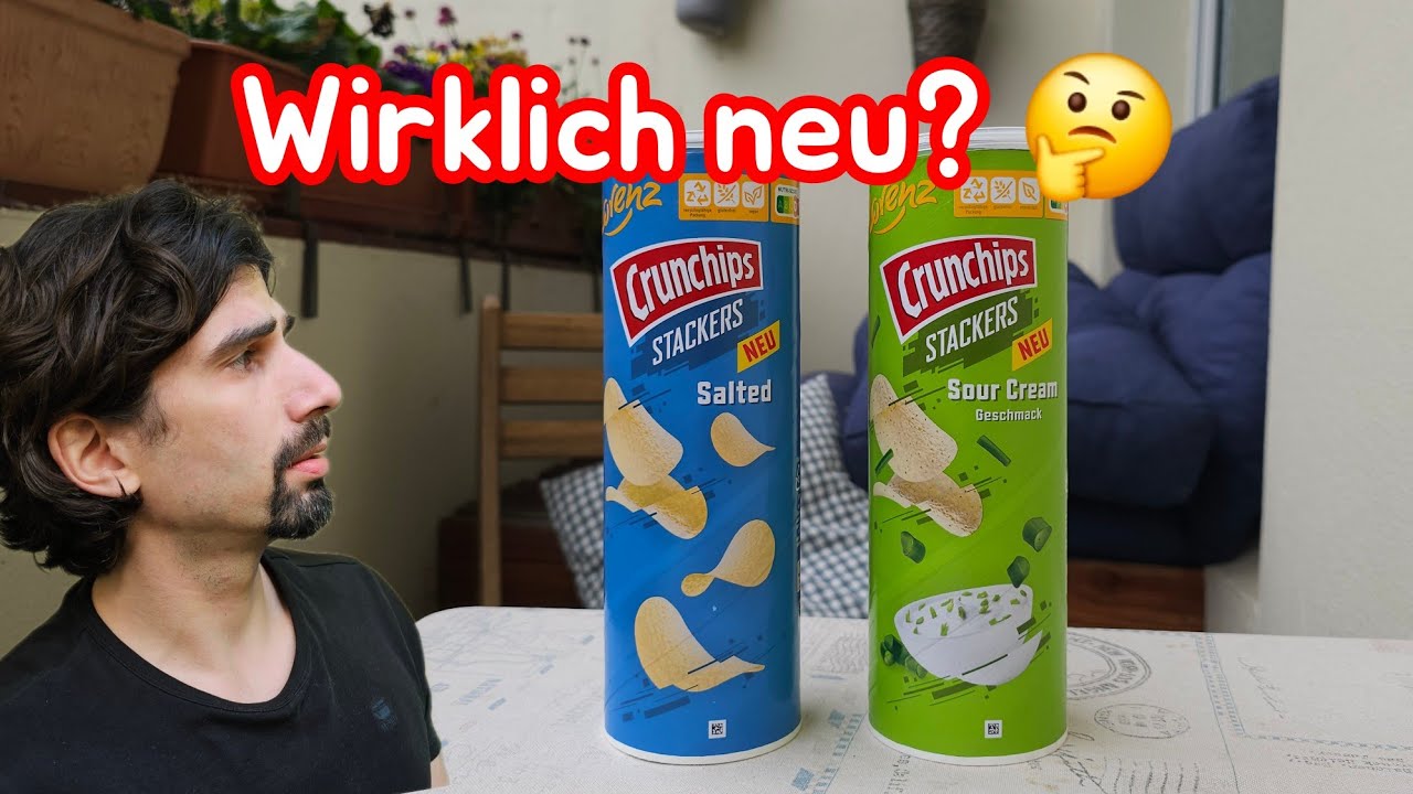 Die neuen Crunchips Stackers - Konkurrenz f&uuml;r Pringles?
