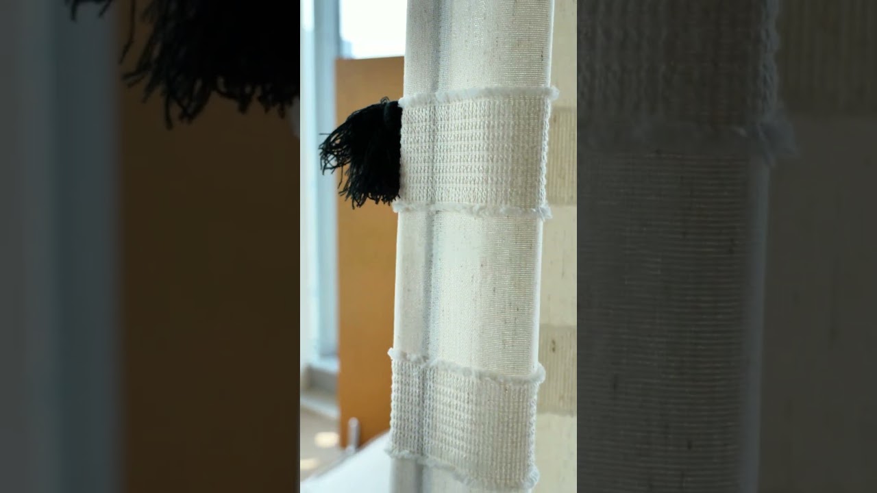 These Handmade-Detail Curtains Feel Quietly Luxurious 🤍 | Modern Home Upgrade