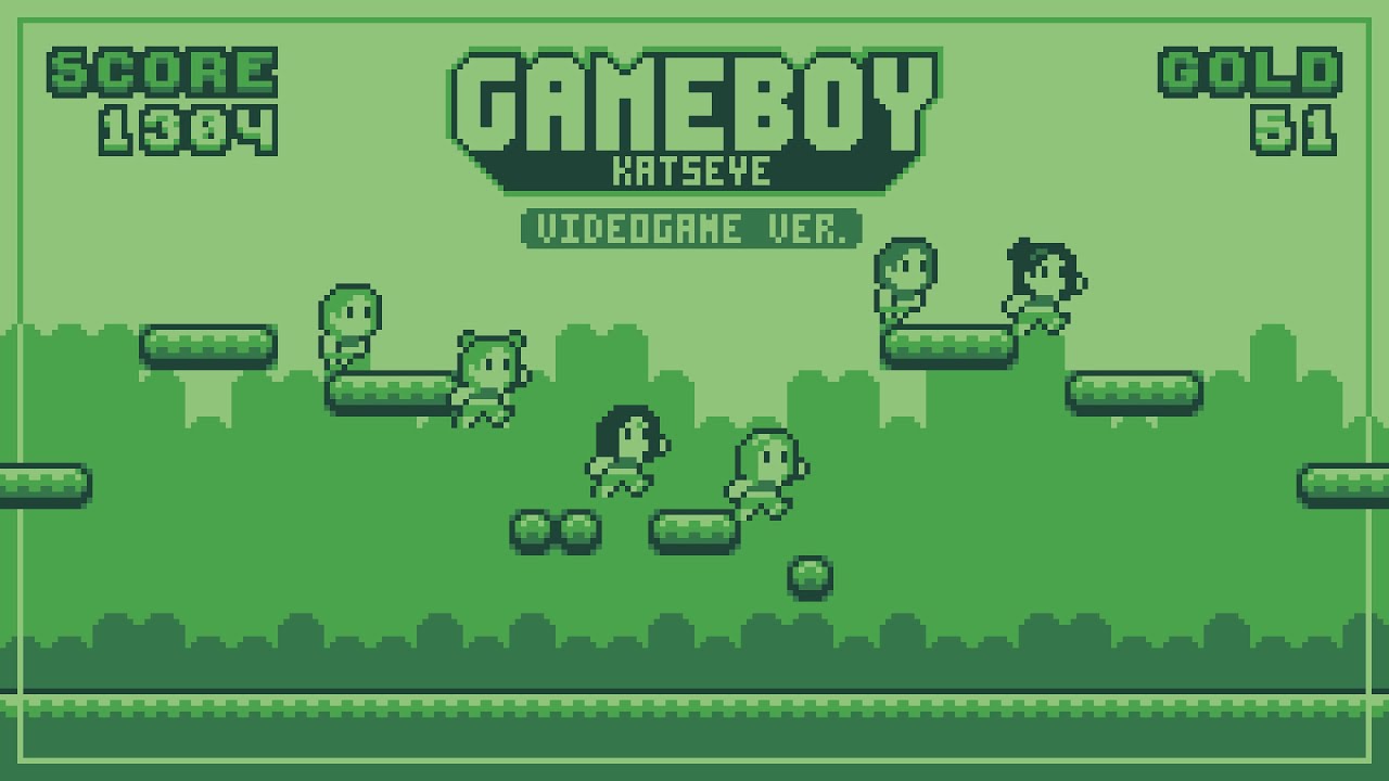 KATSEYE's 'Gameboy' on a Nintendo Game Boy
