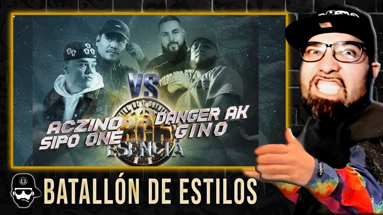ACZINO/SIPO ONE vs DANGER AKA/GINO - BC6 La Esencia (Puro🔥)