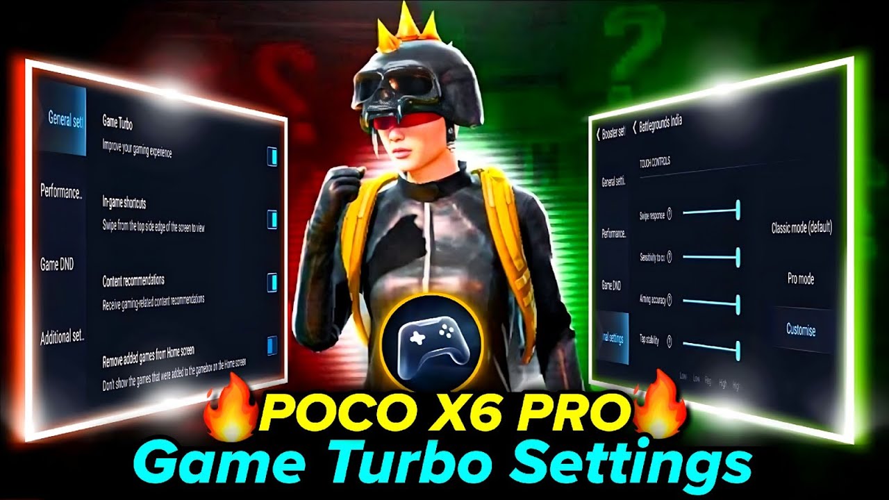 New Update Game Turbo Settings🔥Best Game Turbo Settings fix lag | Poco x6 pro game Turbo Settings⚡