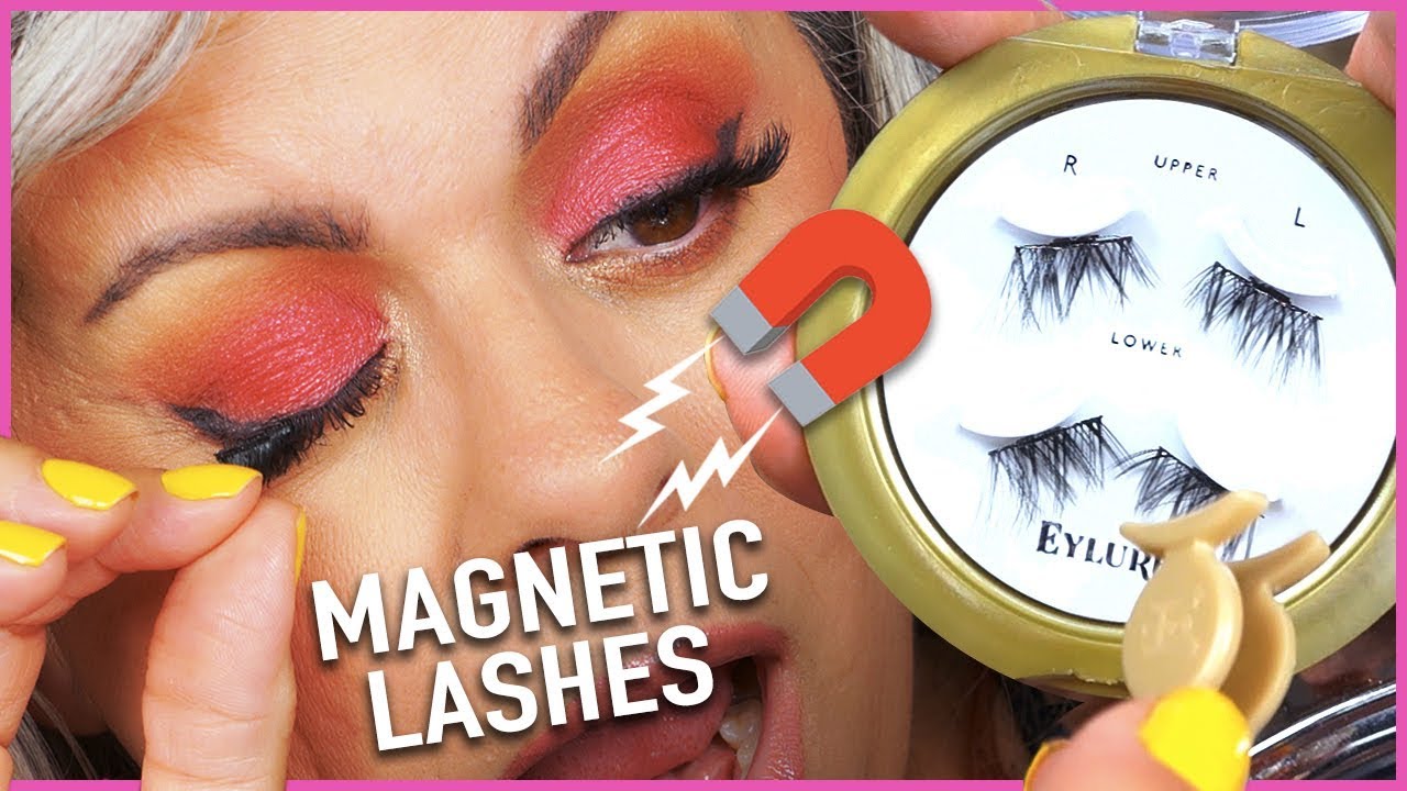 Trying MAGNETIC EYELASHES For MATURE WOMEN | Maryam Remias
