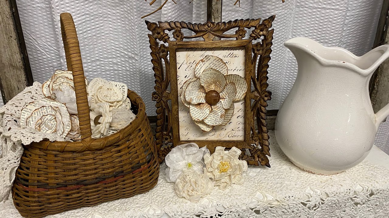 How to make beautiful Handmade Flowers
