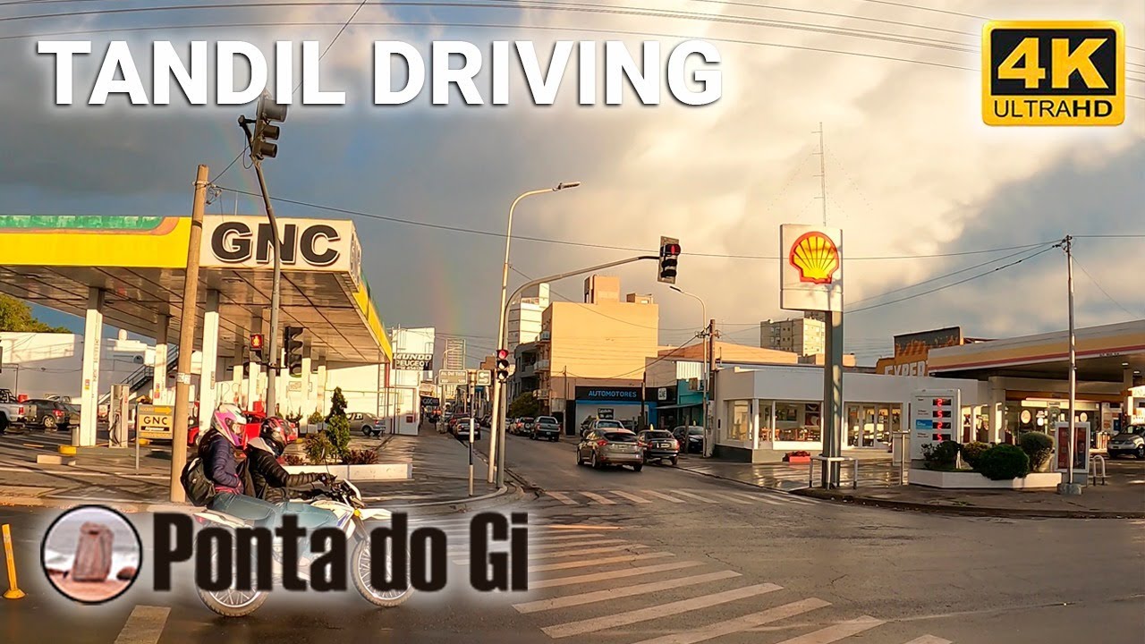 【4K】#driving TOUR Ciudad de TANDIL sin cortes hasta la Ruta 30 - Provincia de Buenos AIres ARGENTINA
