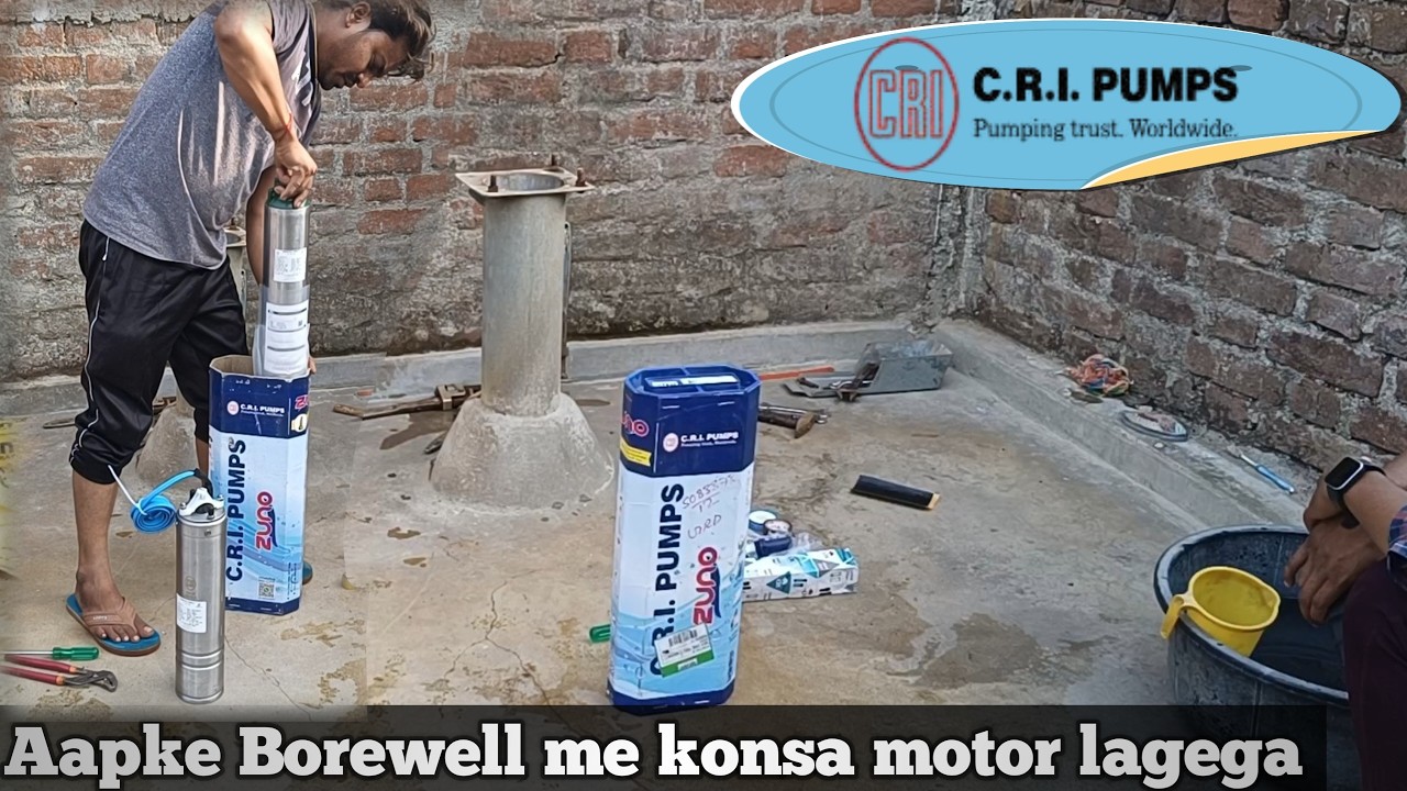 CRI Water Pump Fitting And Review | Submersible Pump Information