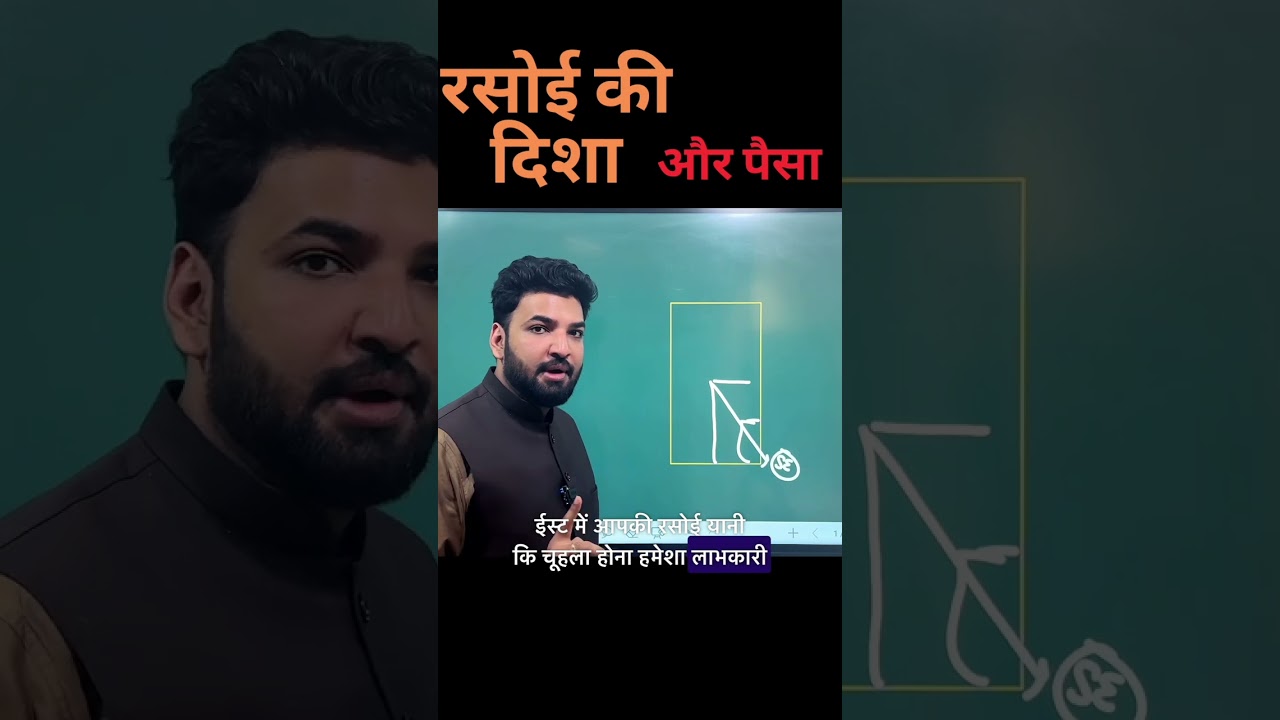 रसोई की सही दिशा । कहाँ है सबसे शुभ । वास्तु शास्त्र
