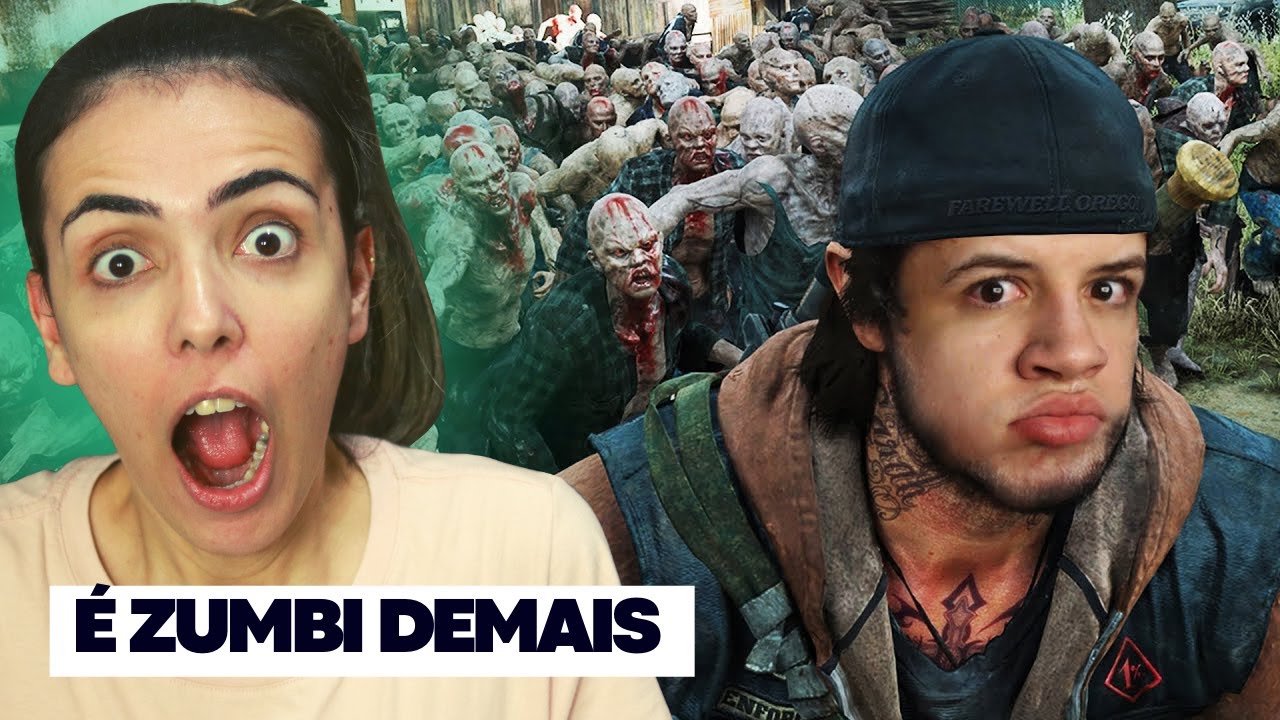 REACT: Games EduUu | 500 DOIDO VINO! - Days Gone