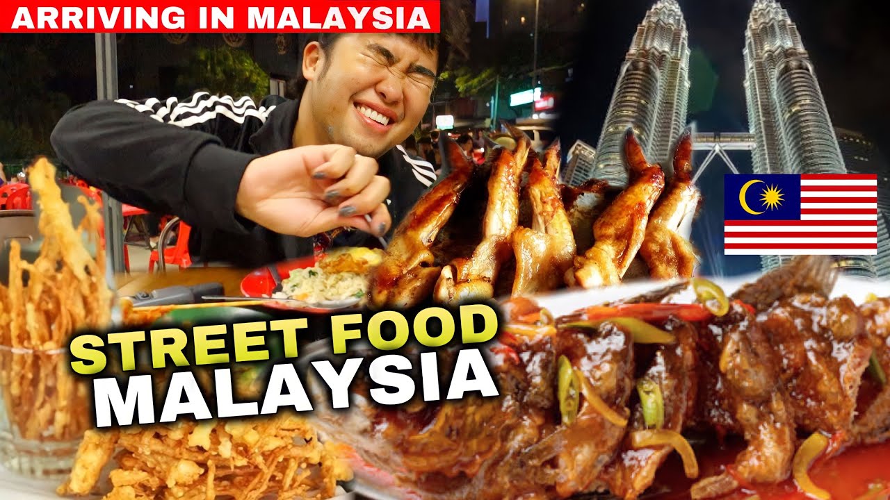 ARRIVING IN MALAYSIA! EXPENSIVE TRAIN FROM AIRPORT TO STREET FOOD IN KL!