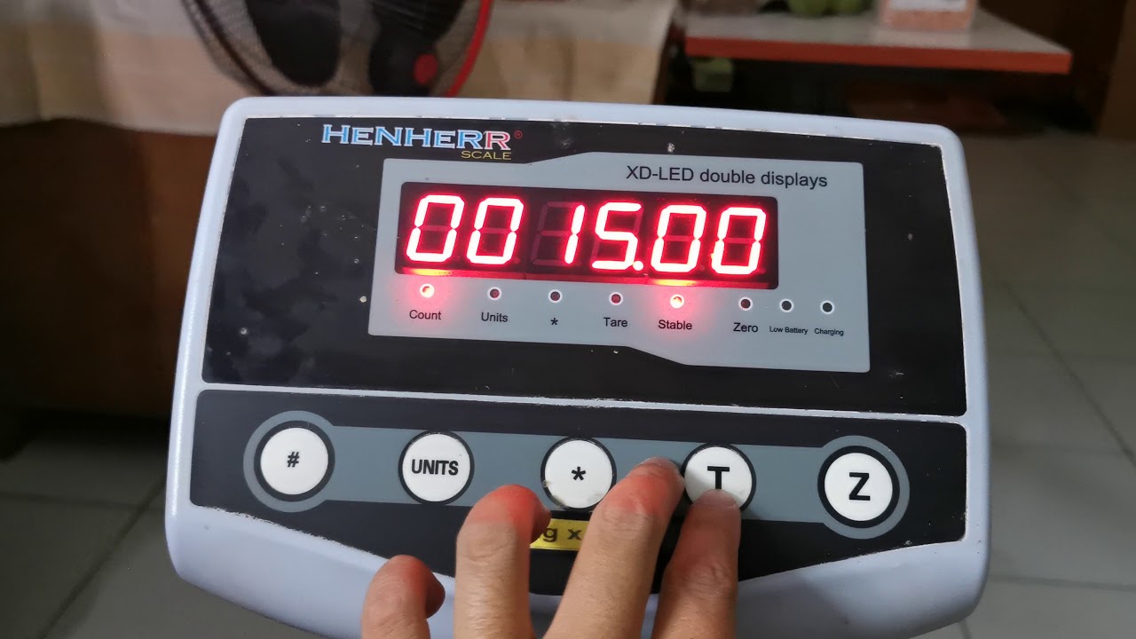 Cara Kalibrasi Ulang Timbangan Henherr