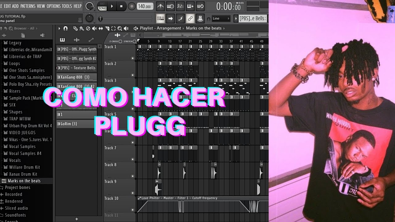 COMO Hacer un Beat de  PLUGG Bien Explicado en FL Studio 20