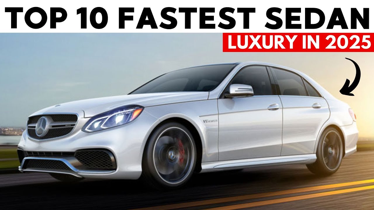 Top 10 Fastest Sedans Worldwide. These Luxury Sedans Outrun Supercars!