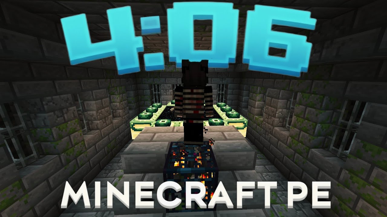 I Beat MCPE/mobile in 4 Minutes (speedrun)