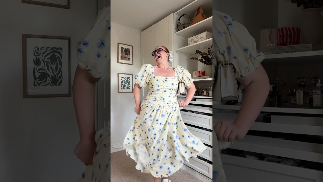 Abercrombie Midsize/Size L summer dress try on haul👗🌸 #abercrombie #midsizeoutfits #summerdresses