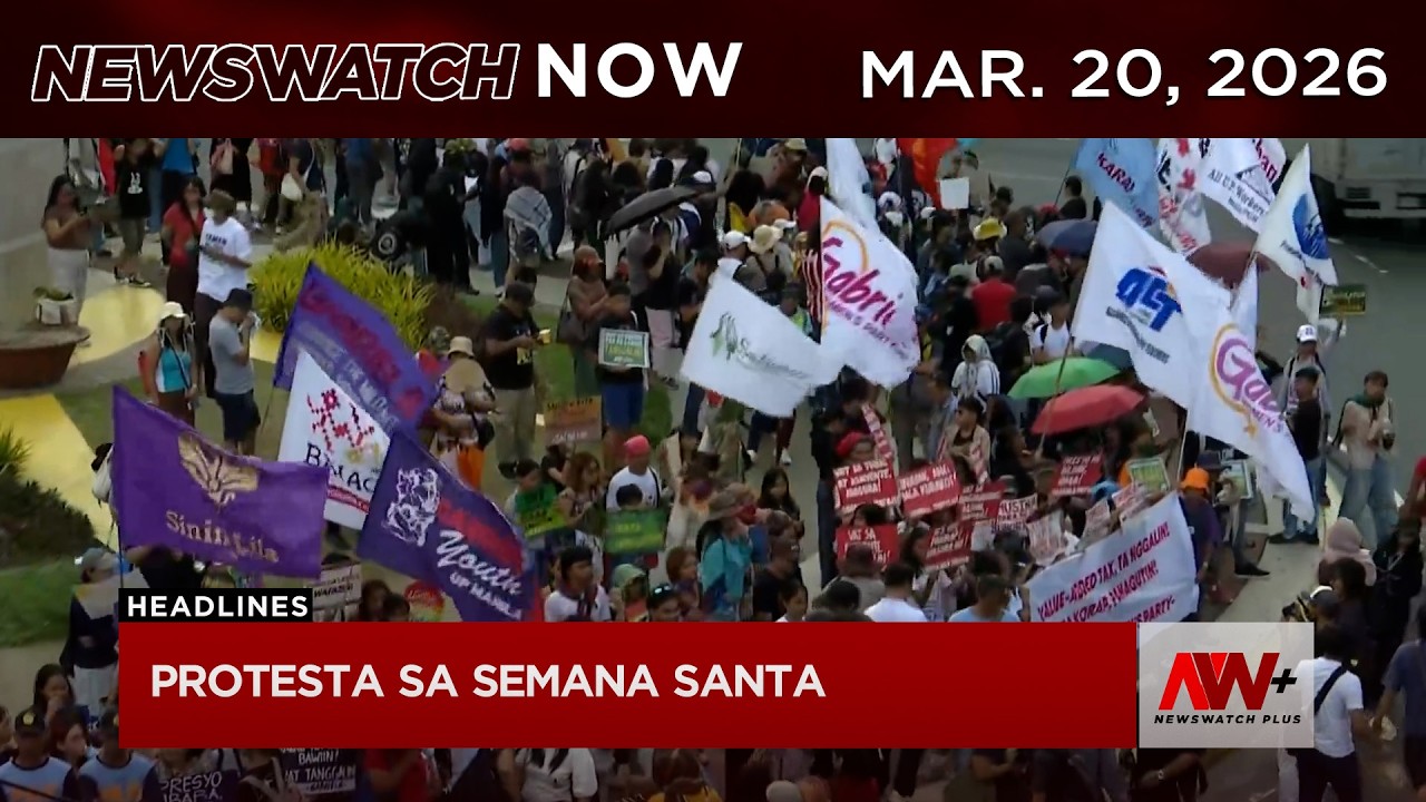 NewsWatch Now - March 20, 2026 (Friday)