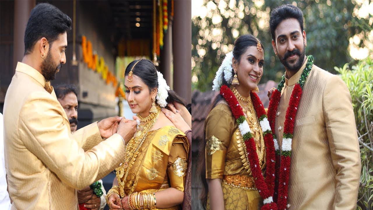 Ronson Vincent Marriage with Neeraja | Actor Ronson Vincent Wedding Ceremony