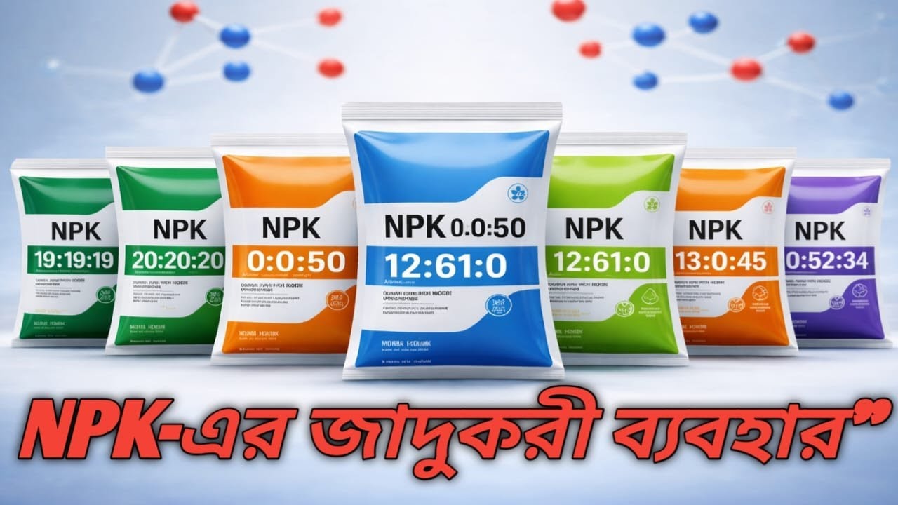 সব NPK সার এক না ! 19:19:19 vs 12:61:0 vs 0:0:50 || কৃষকের জন্য জরুরি ভিডিও || Beginner to Pro Guide